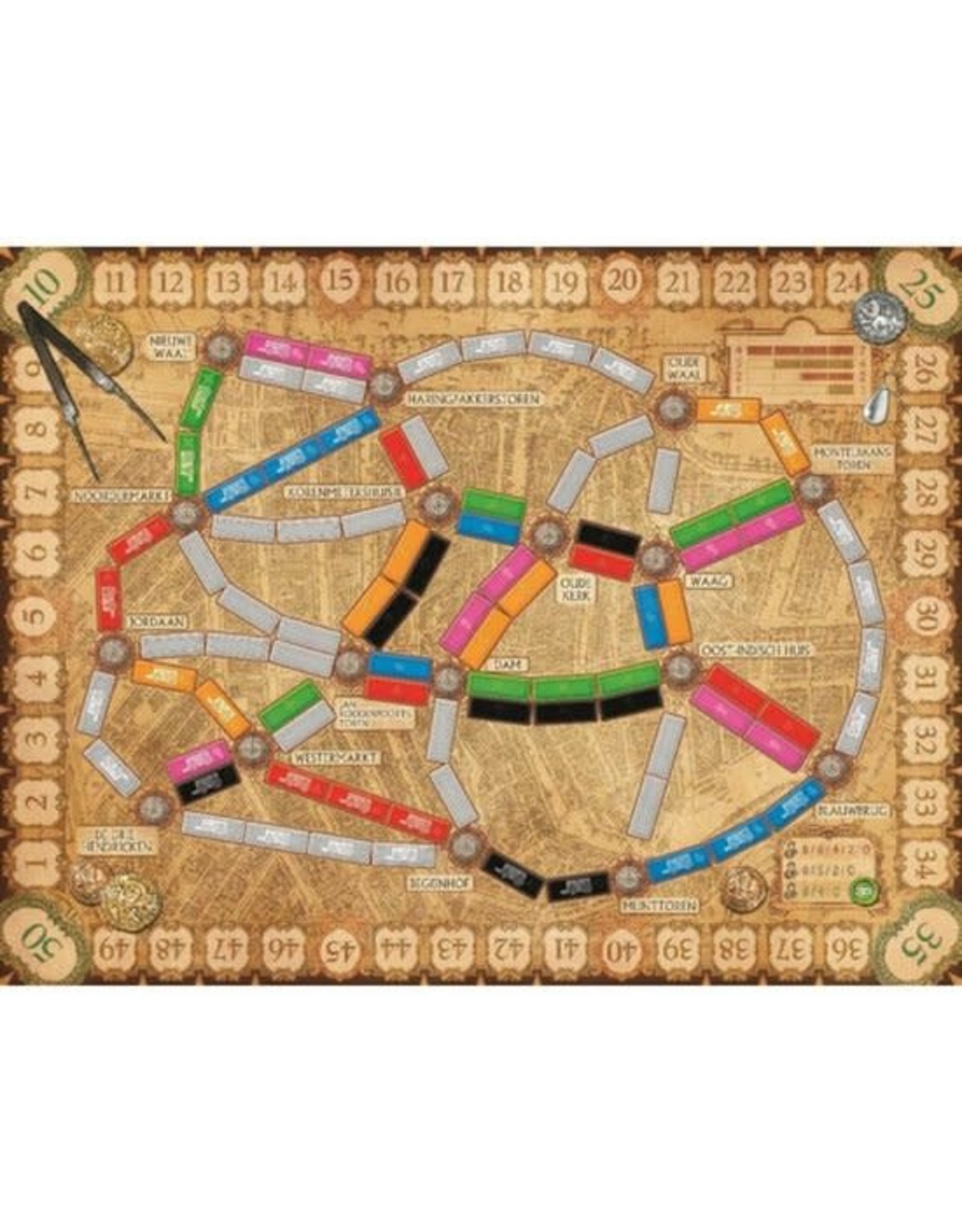 Days of Wonder Ticket to Ride Amsterdam - Bordspel