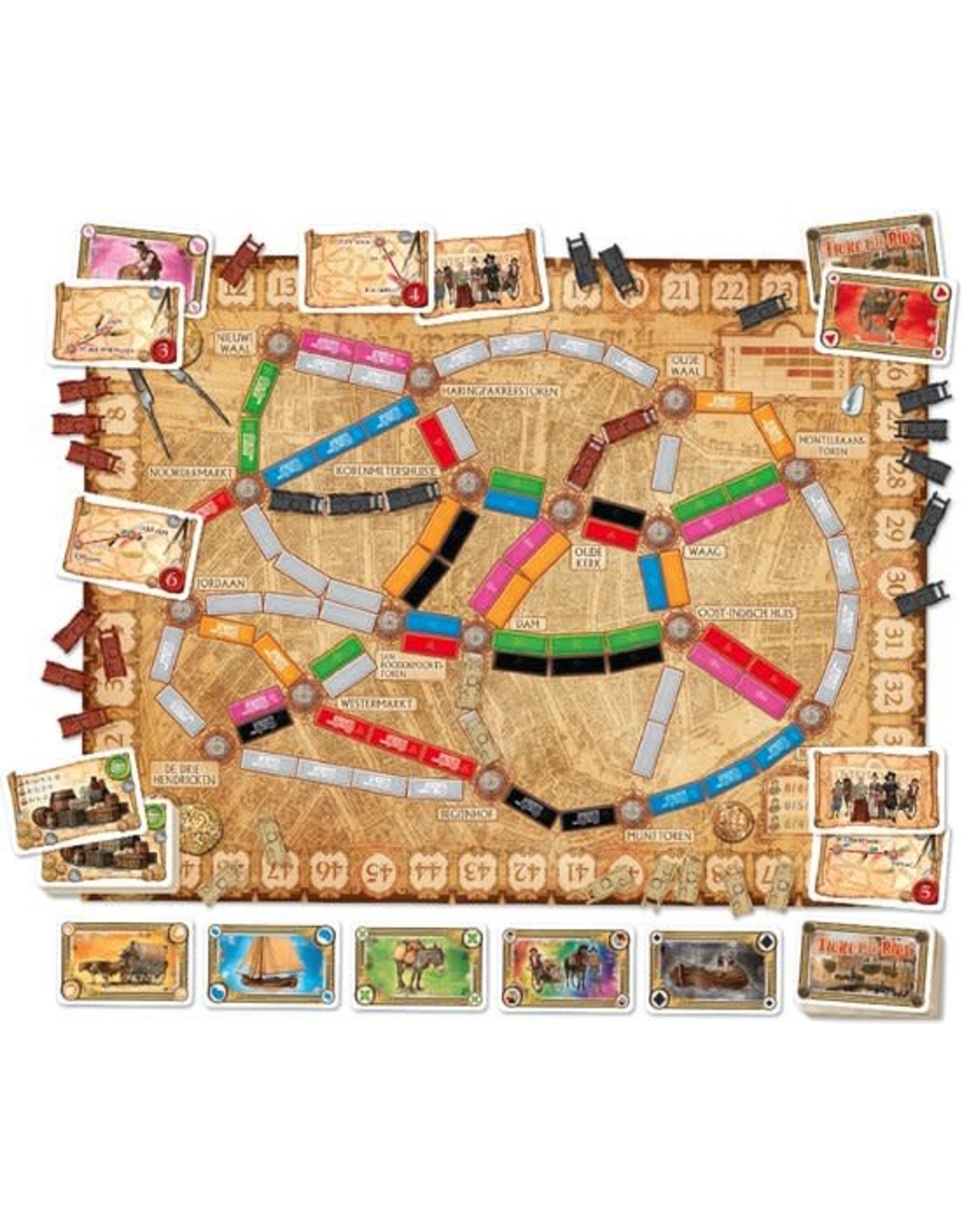 Days of Wonder Ticket to Ride Amsterdam - Bordspel