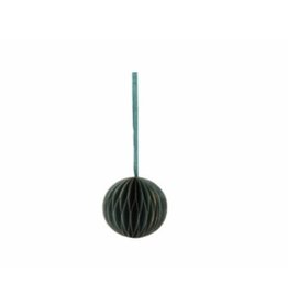 B Living Decorative honeycomb ball dark green 8cm