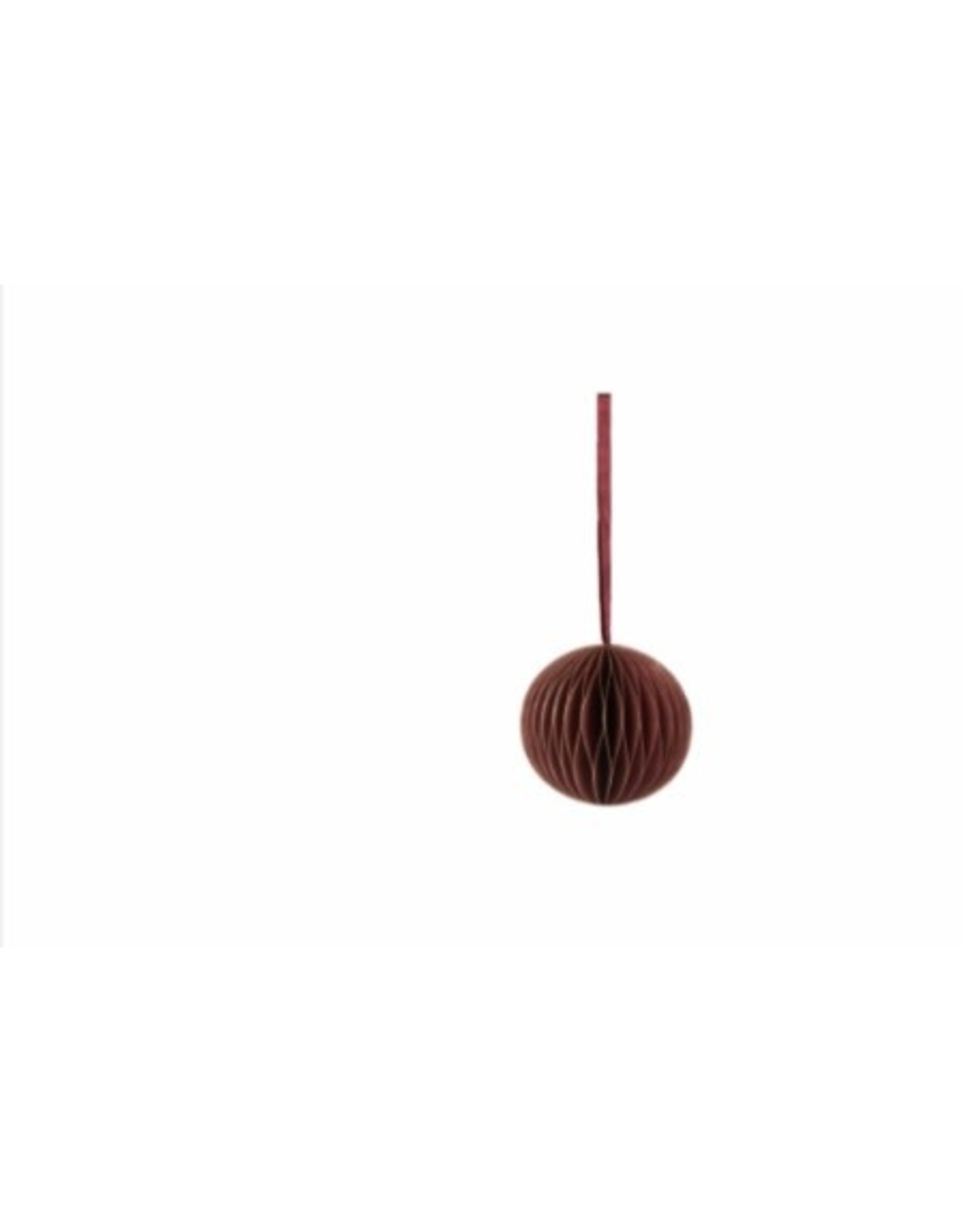 B Living Decorative honeycomb ball Bordo 8cm