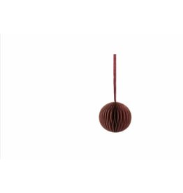 B Living Decorative honeycomb ball Bordo 8cm