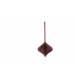 B Living Decorative curved diamond Bordo 10cm