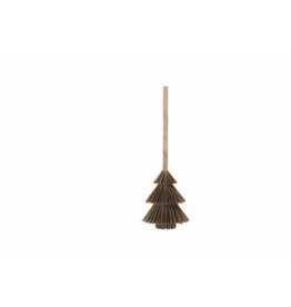 B Living Decorative X mas triangle bronze 8cm