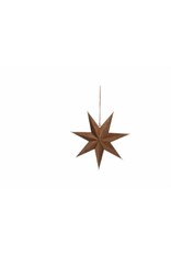 B Living Decorative paper dots star bronze 45cm