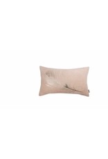 Linen & More Ian Cameo roos/ champagne kussen 30x50 cm