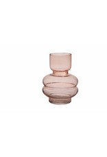 B Living Vase rim rose H20 D15cc