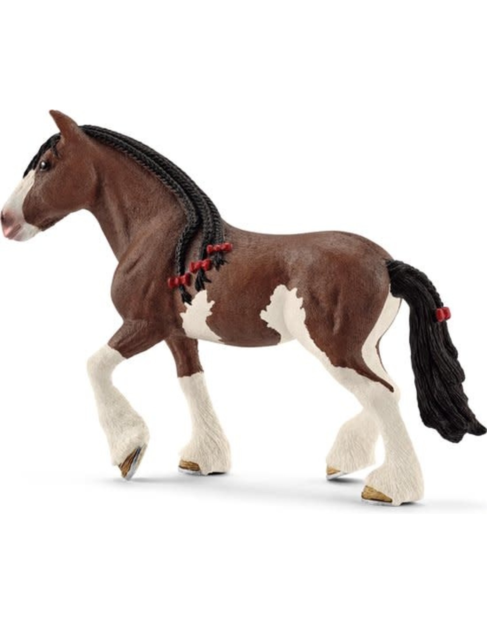 SCHLEICH schleich FARM WORLD - Clydesdale merrie - speelfiguur - Kinderspeelgoed voor Jongens en Meisjes - 3 tot 8 jaar - 13809