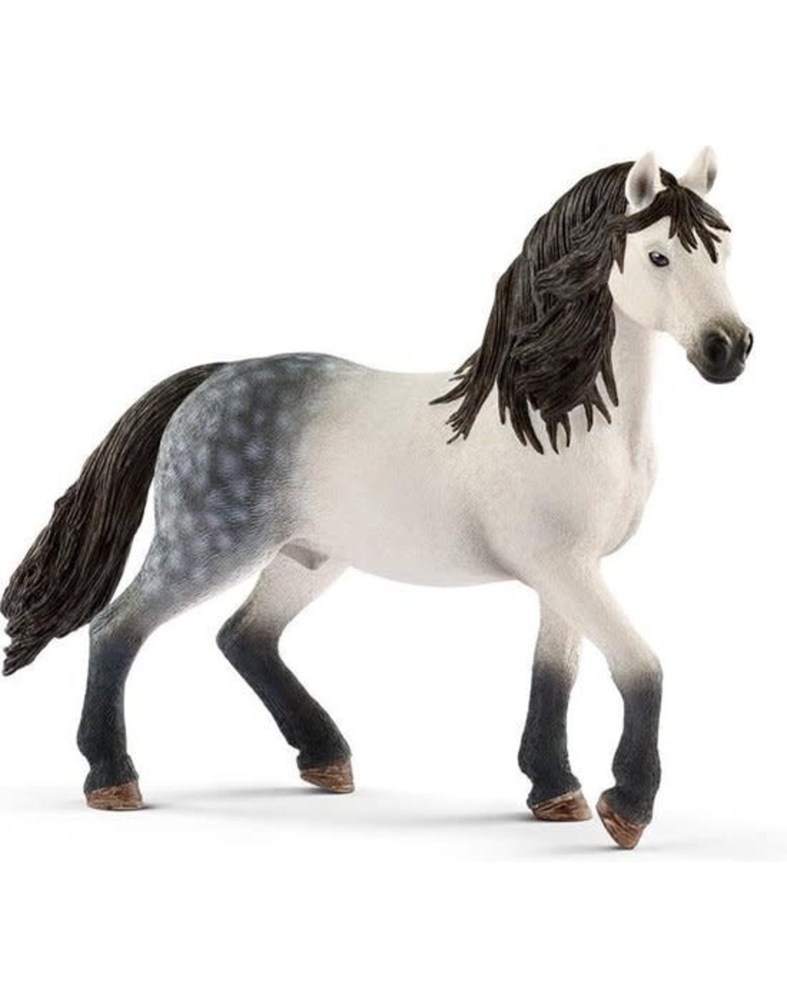 SCHLEICH schleich HORSE CLUB - Andalusiër Hengst - Speelfiguur - Kinderspeelgoed voor Jongens en Meisjes - 5 tot 12 jaar - 13821