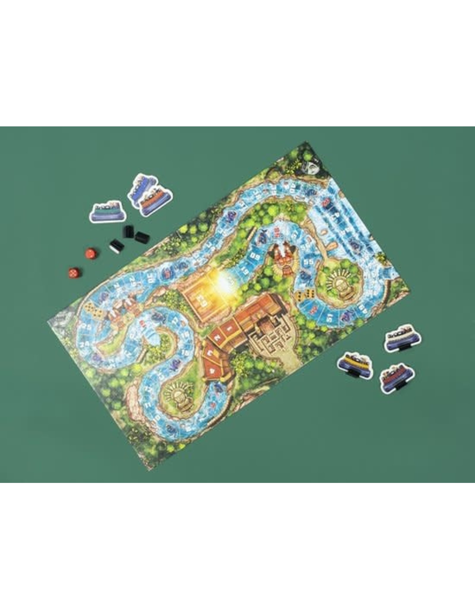 JUMBO Jumbo Ganzenbord Efteling - Pirana Wildwaterspel Bordspel