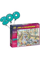 Jan van Haasteren 200ste Legpuzzel - Zeepkisten Race puzzel - 1000 stukjes