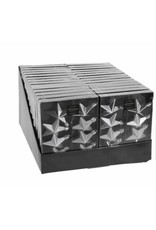 MERKLOOS Kerstbal Onbreekbaar Ster 6.50cm 8 stuks - Zilver