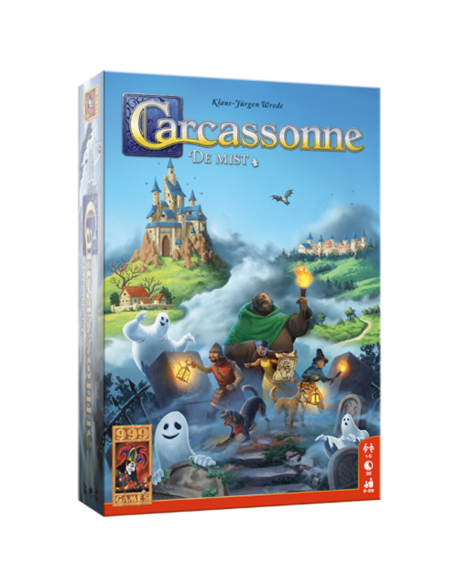 999 GAMES Carcassonne De Mist - Bordspel