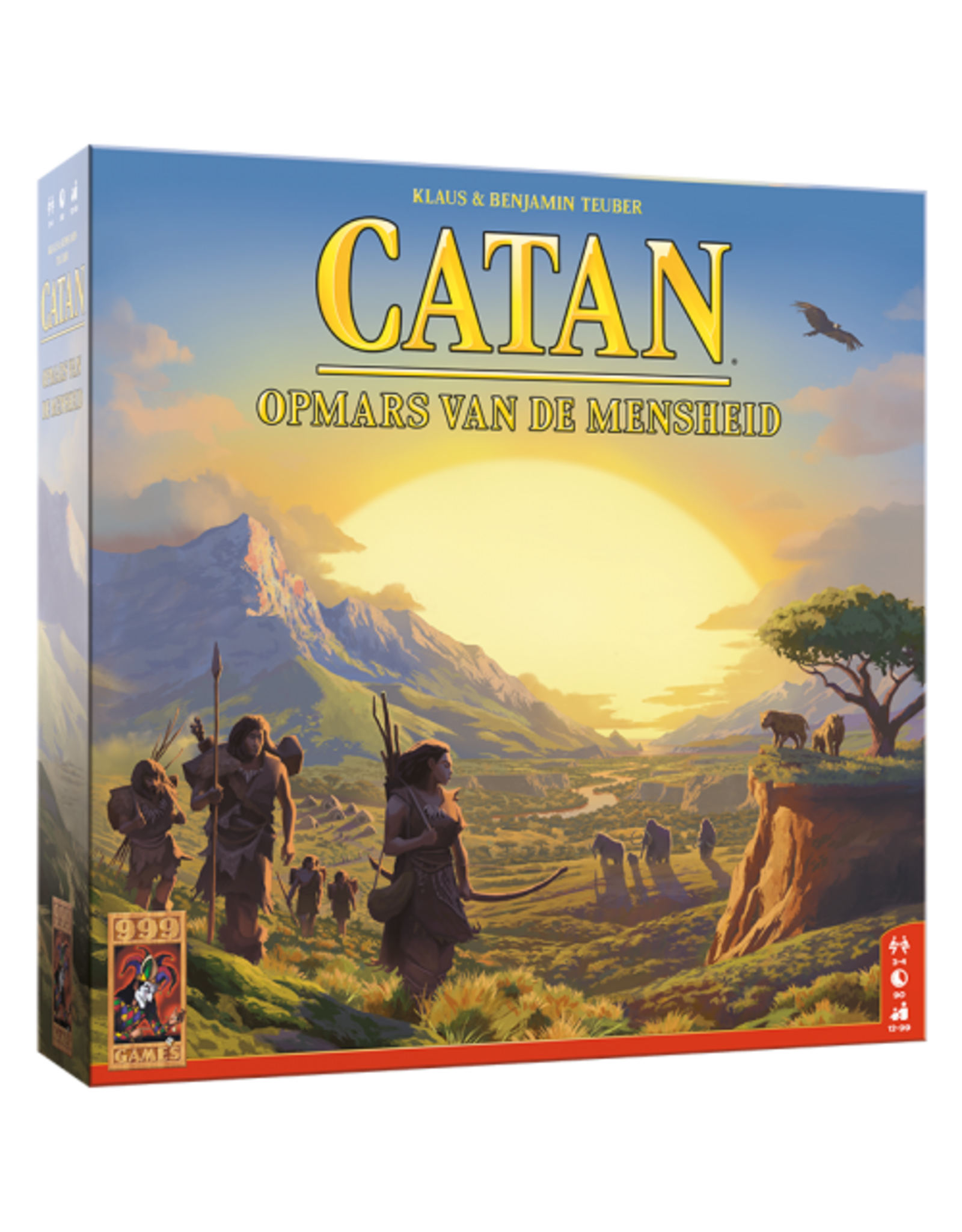 999 GAMES Catan: Opmars van de mensheid - Bordspel