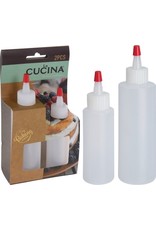 LA CUCINA Garneerfles set van 2 stuks 98x40x175mm