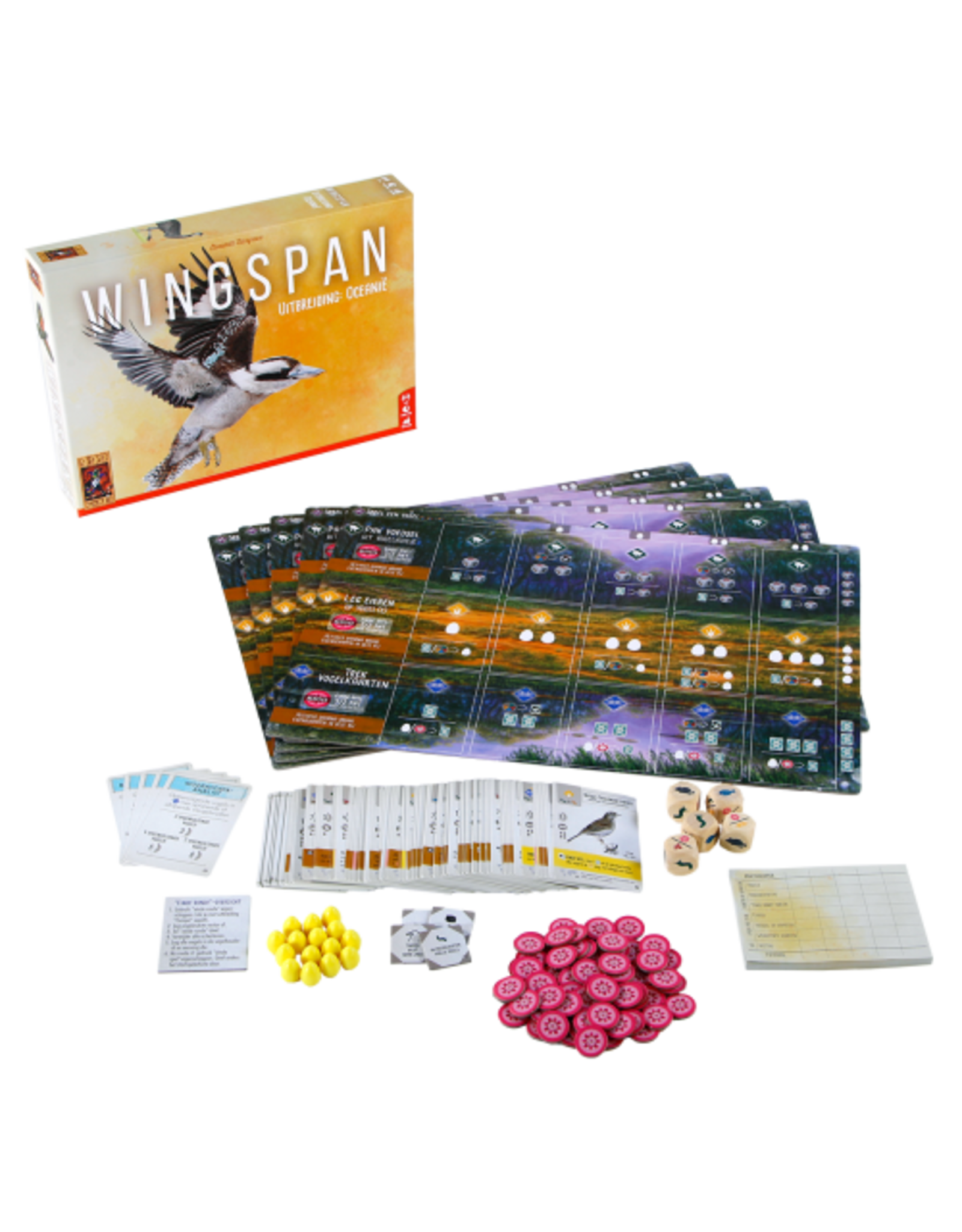 999 GAMES Wingspan uitbreiding: Oceanië - Bordspel