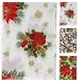 EXCELLENT HOUSEWARE Kerst Tafelkleed 130x180cm 3 assorti