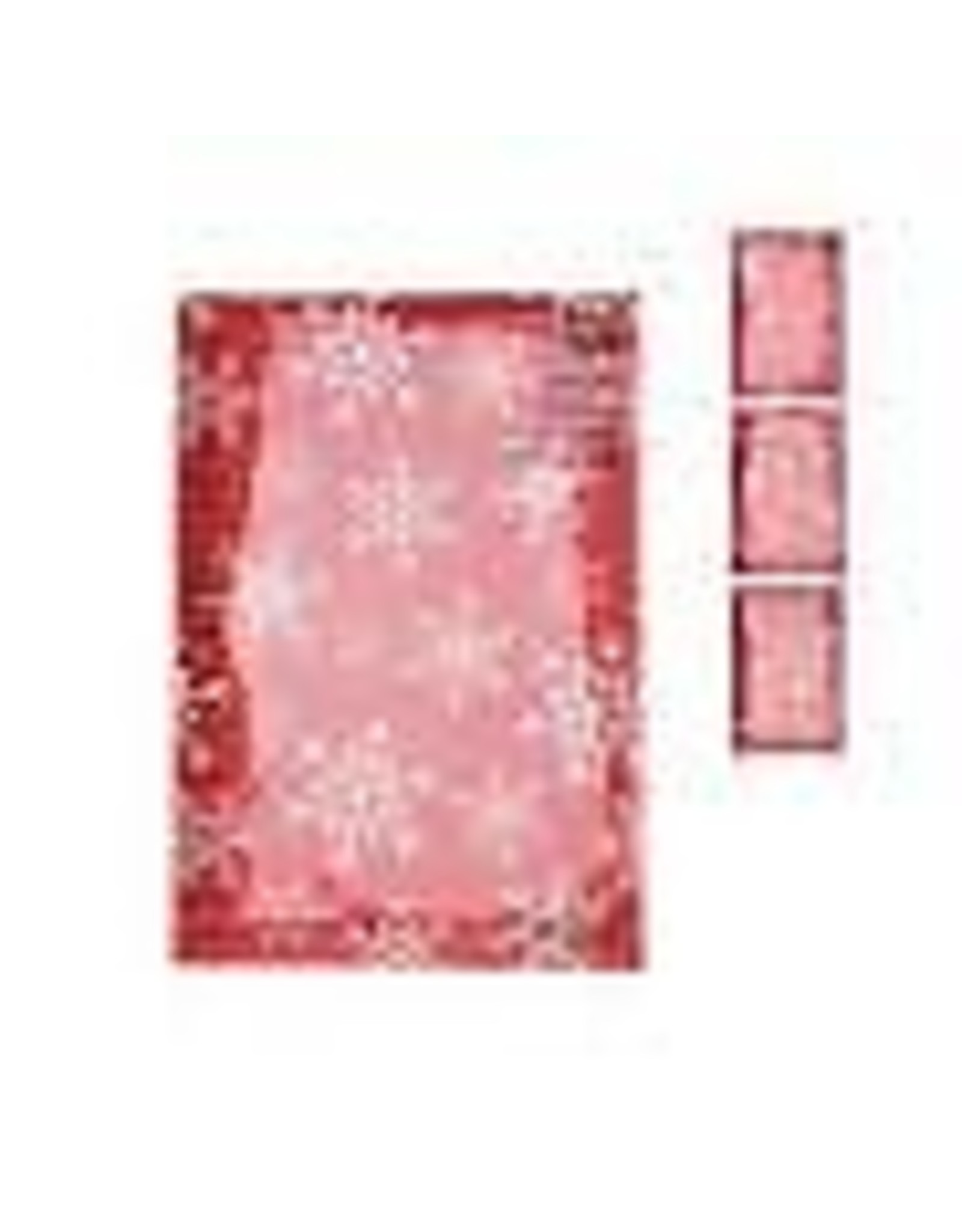 EXCELLENT HOUSEWARE Kerst Tafelkleed 130x180cm Rood 3 assorti