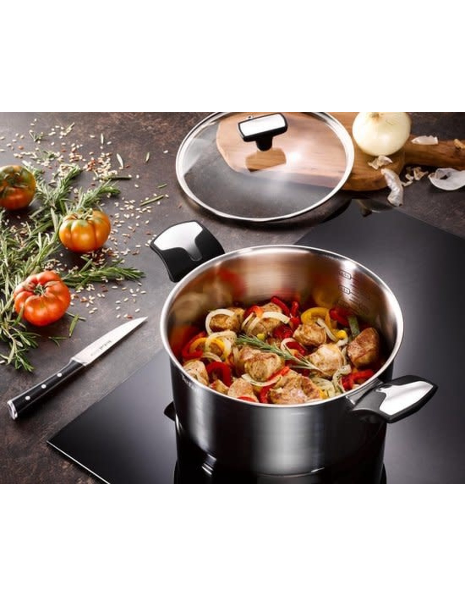 TEFAL Tefal - Emotion Kookpan met Deksel - Ø24cm - 5.2 Liter