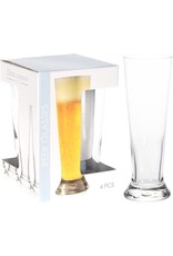 EXCELLENT HOUSEWARE Bierglazen 37 cl - 4 stuks