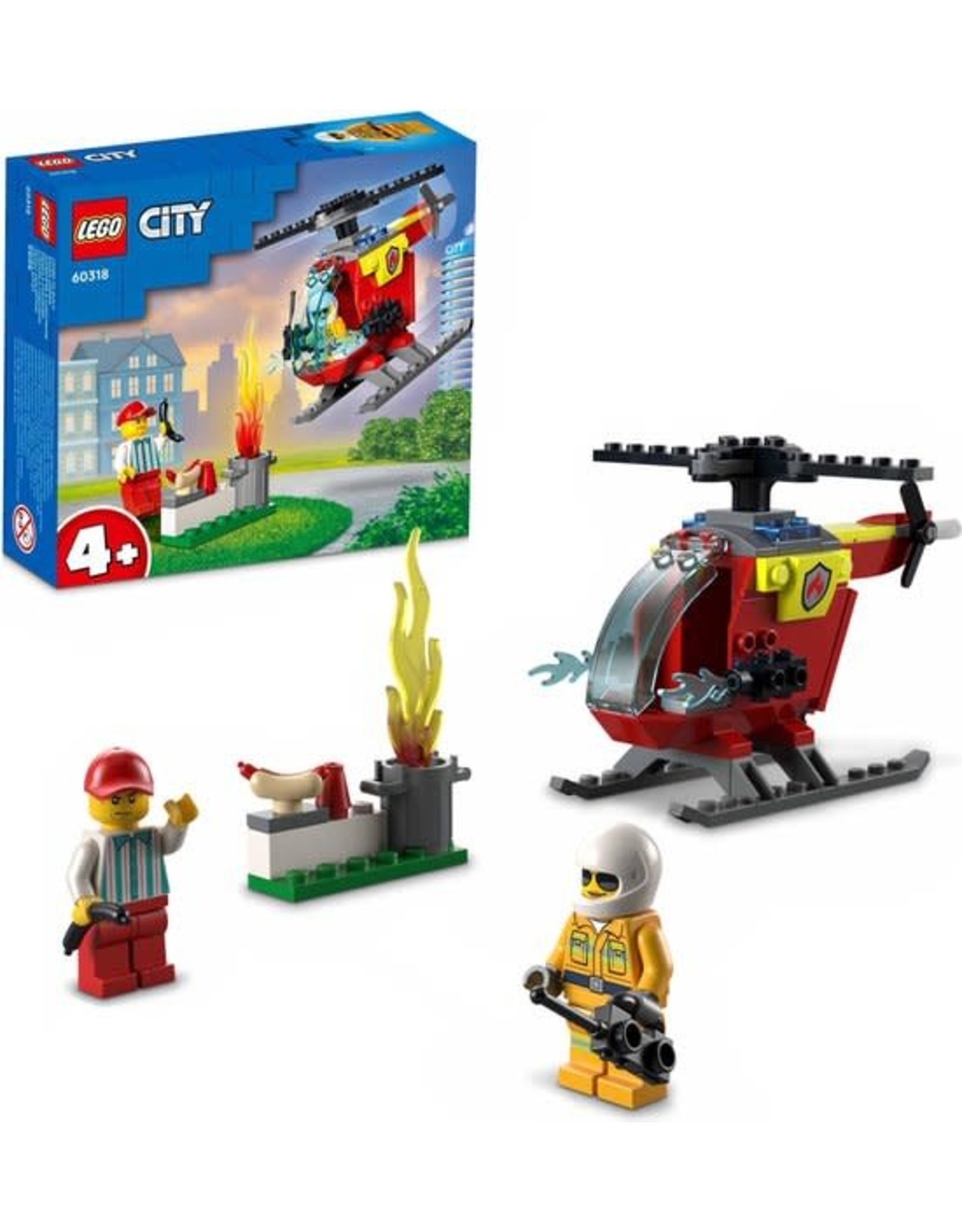 LEGO LEGO City Brandweerhelikopter - 60318