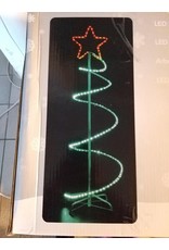 LED kerstboom - 145 cm hoog - voor binnen en buiten