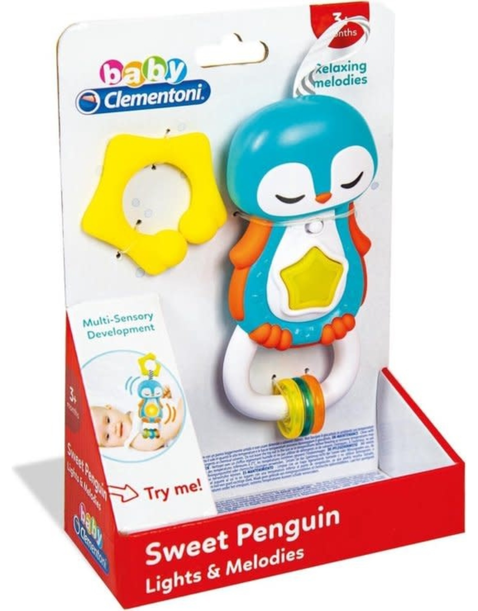 CLEMENTONI Clementoni Baby Elektronische Pinguin Rammelaar