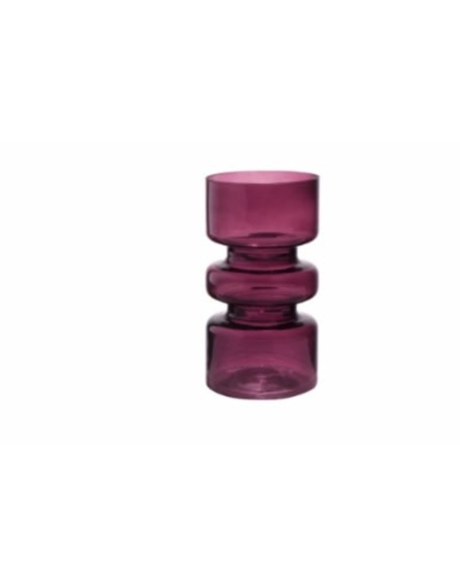 B Living Vase rim boysenberry H17 D9