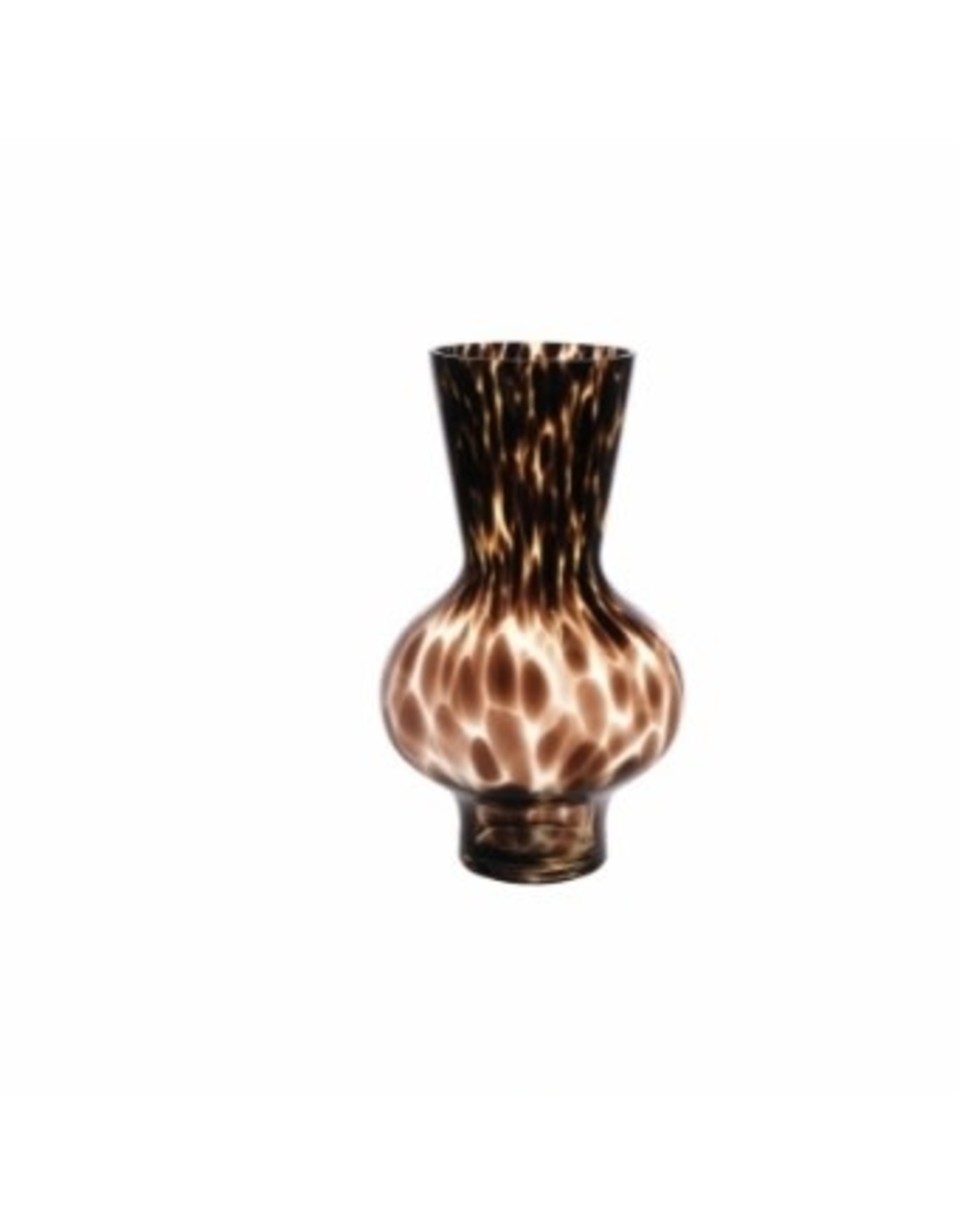 B Living Vase Leopard Dalia amber H30 D18