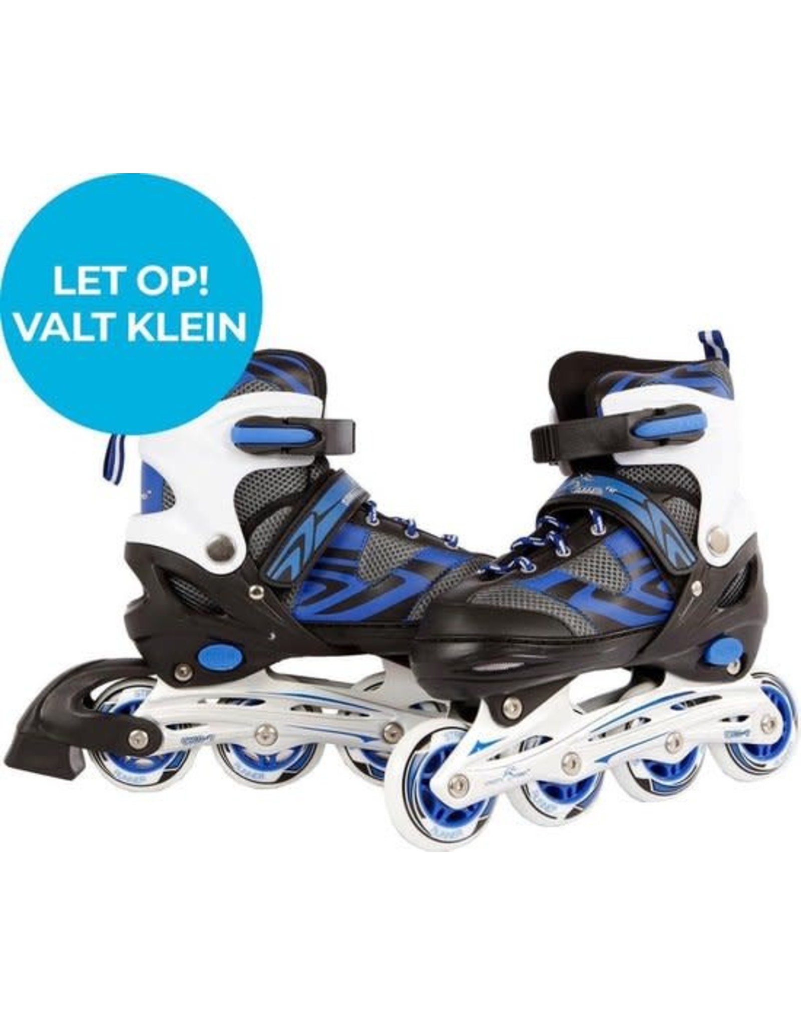 STREET RIDER Inline skates - maat 31-34 - blauw/zwart