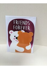 TOUCHE Wenskaart - FRIENDS FOREVER- Touche cards met envelop