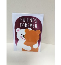 TOUCHE Wenskaart - FRIENDS FOREVER- Touche cards met envelop