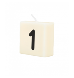 Paper Dream Letter Kaarsje - 1 tot 10