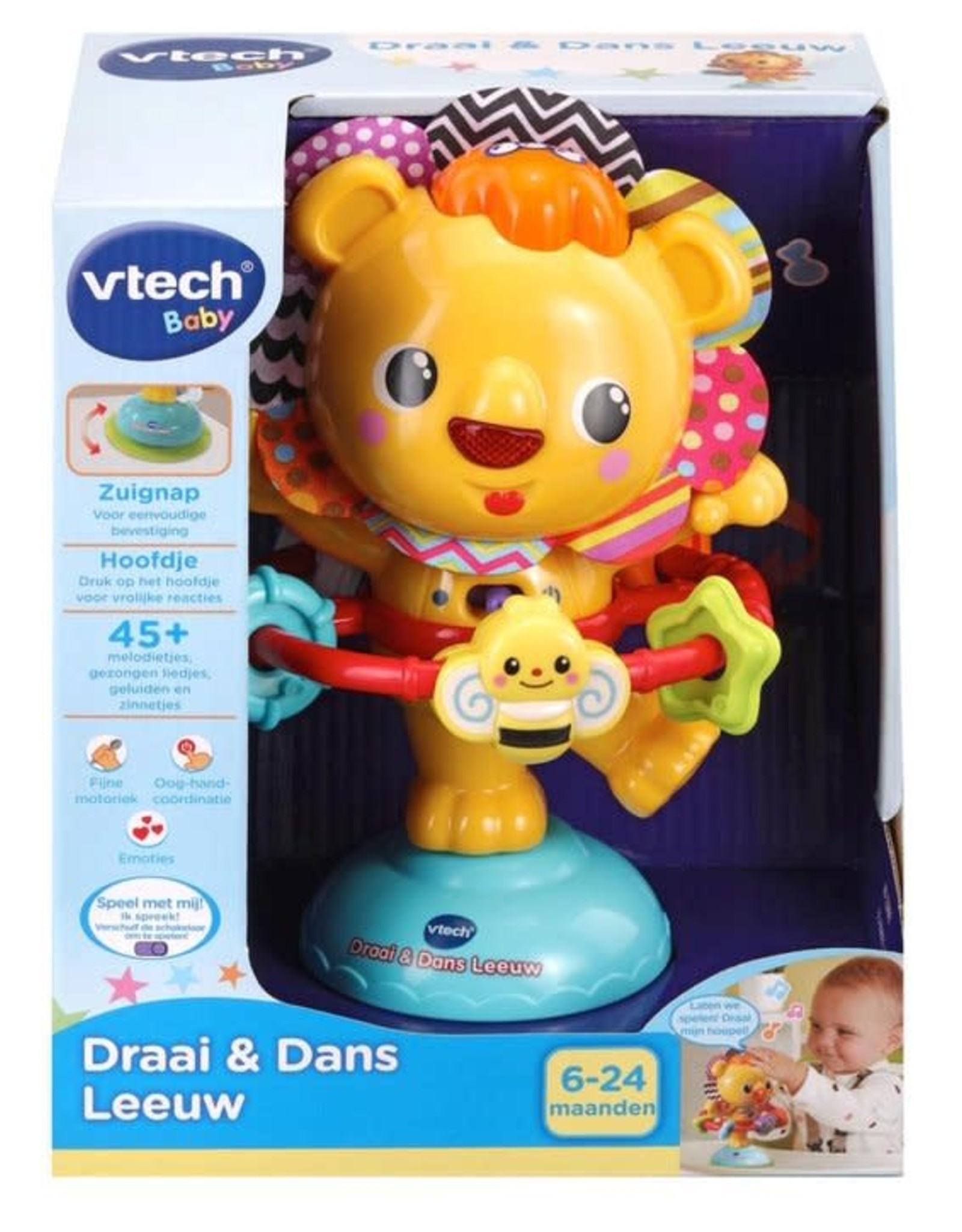 Ochtend Haan puzzel VTECH VTech Baby Draai & Dans Leeuw - H-BLOK & TOYS