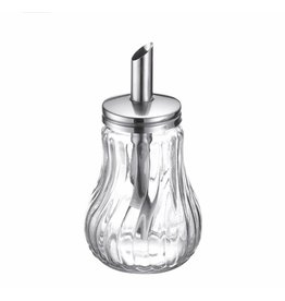 MERKLOOS Suikerstrooier ribbel glas
