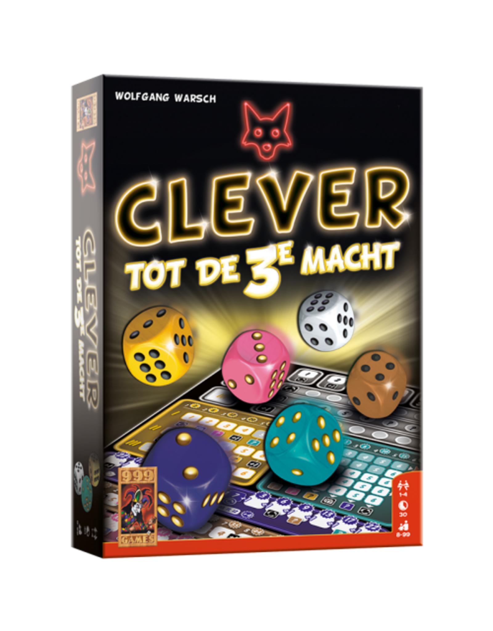 999 GAMES Clever tot de 3e macht - Dobbelspel