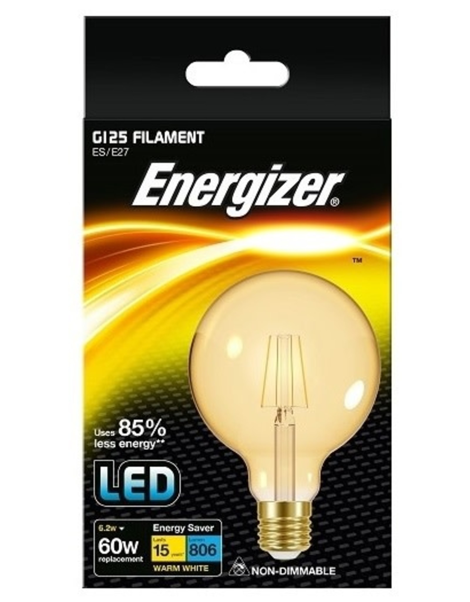Energizer Energizer GOLD 5W E27 LED G125 (~40W)