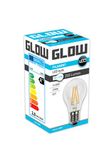 Glow LED Filament normaal |  2-25W E27 A60 2700K 250lm ND
