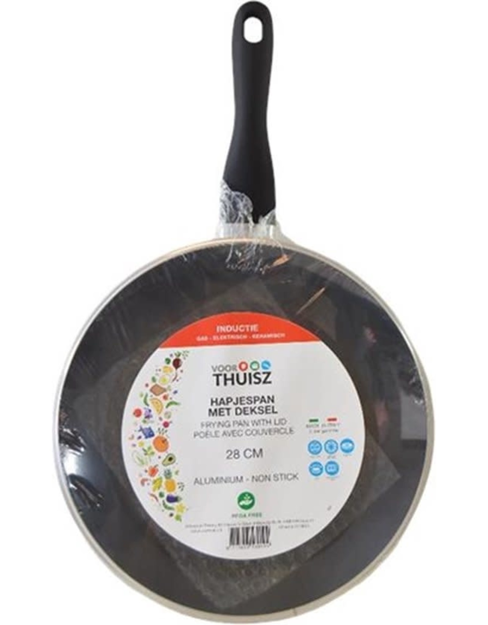 Thuisz Thuisz Como Hapjespan met Deksel 28 cm