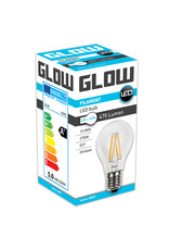 Glow LED Filament normaal | 5-40W E27 A60 2700K 470lm dimbaar