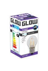 Glow LED Filament kogel | 4-40W E27 G45 2700K 470lm ND