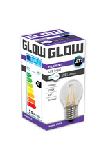 Glow LED Filament kogel | 5-40W E27 G45 2700K 470lm dimbaar