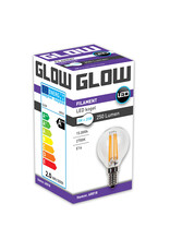 Glow LED Filament kogel | 2-25W E14 G45 2700K 250lm ND