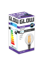 Glow LED Filament kogel | 4-40W E14 G45 2700K 470lm ND