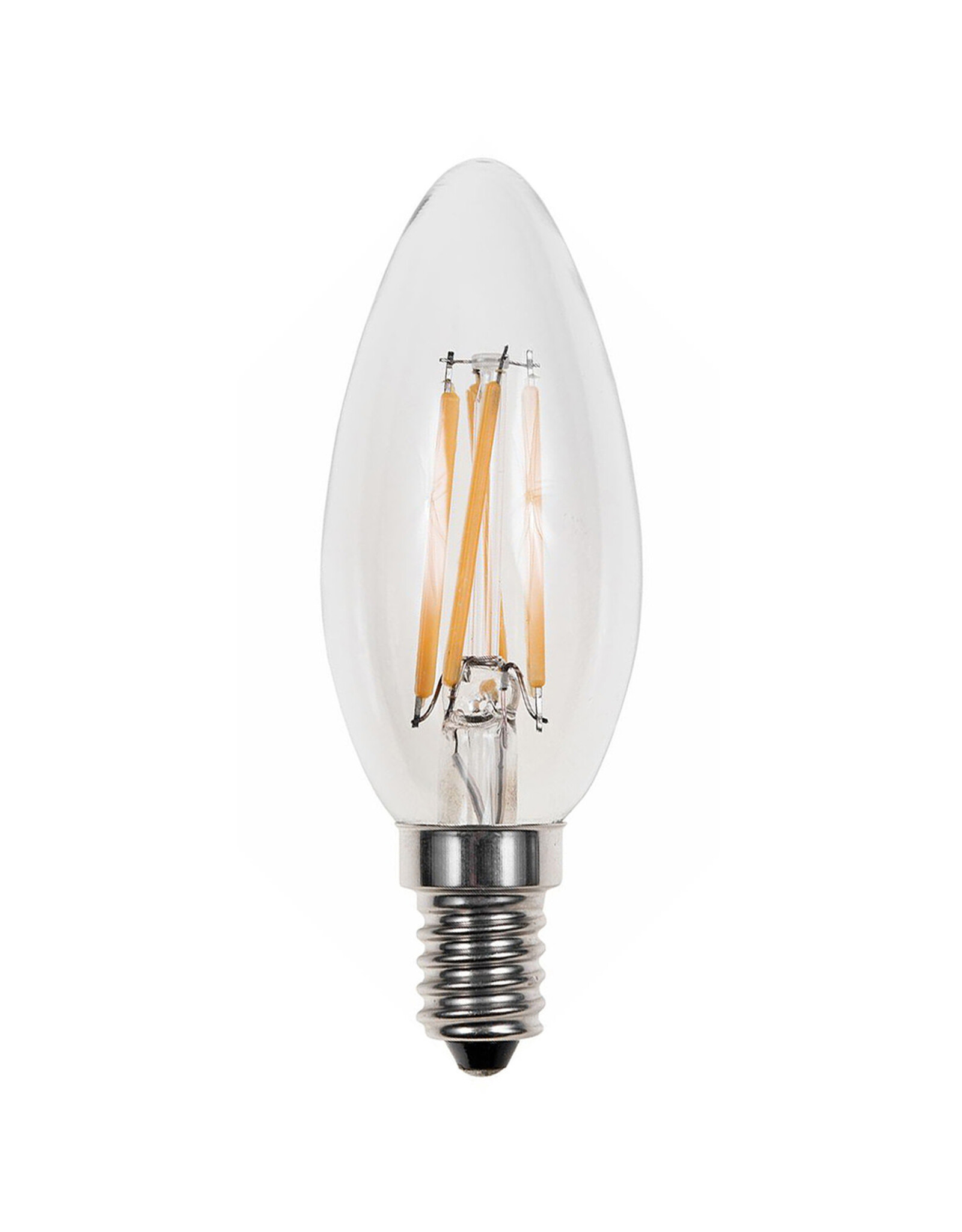 Glow LED Filament kaars | 5-40W E14 C35 2700K 470lm dimbaar
