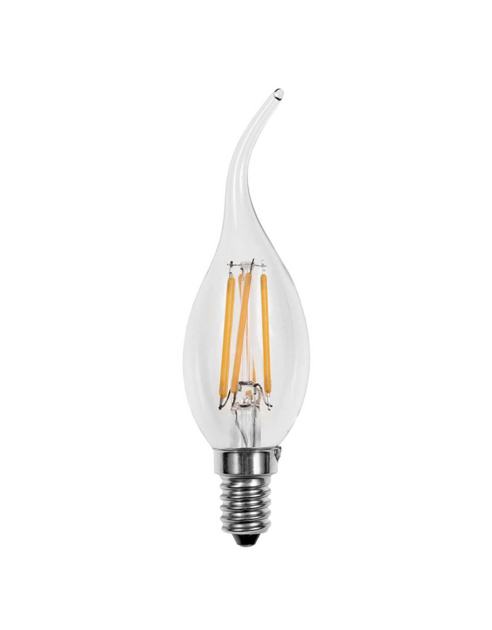 Glow LED Filament tipkaars | 2-25W E14 CA35 2700K 250lm ND