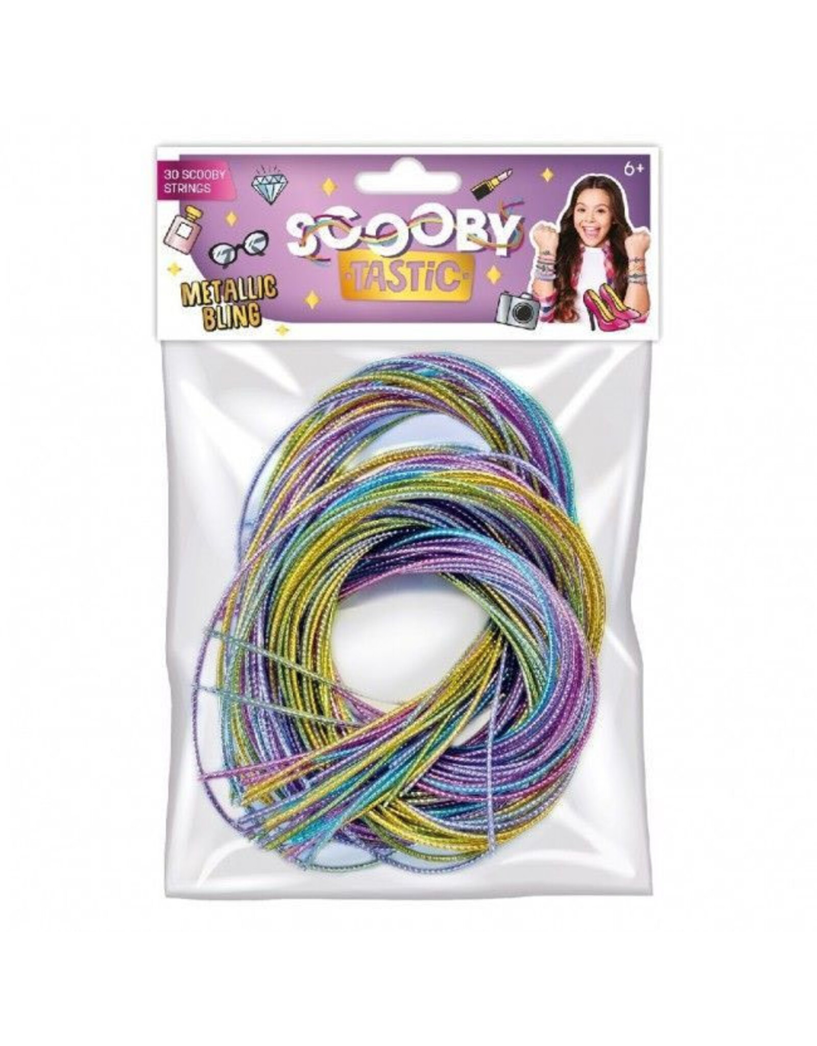 Scooby Tastic - Neon Kleuren - Metalic 30 Stuks