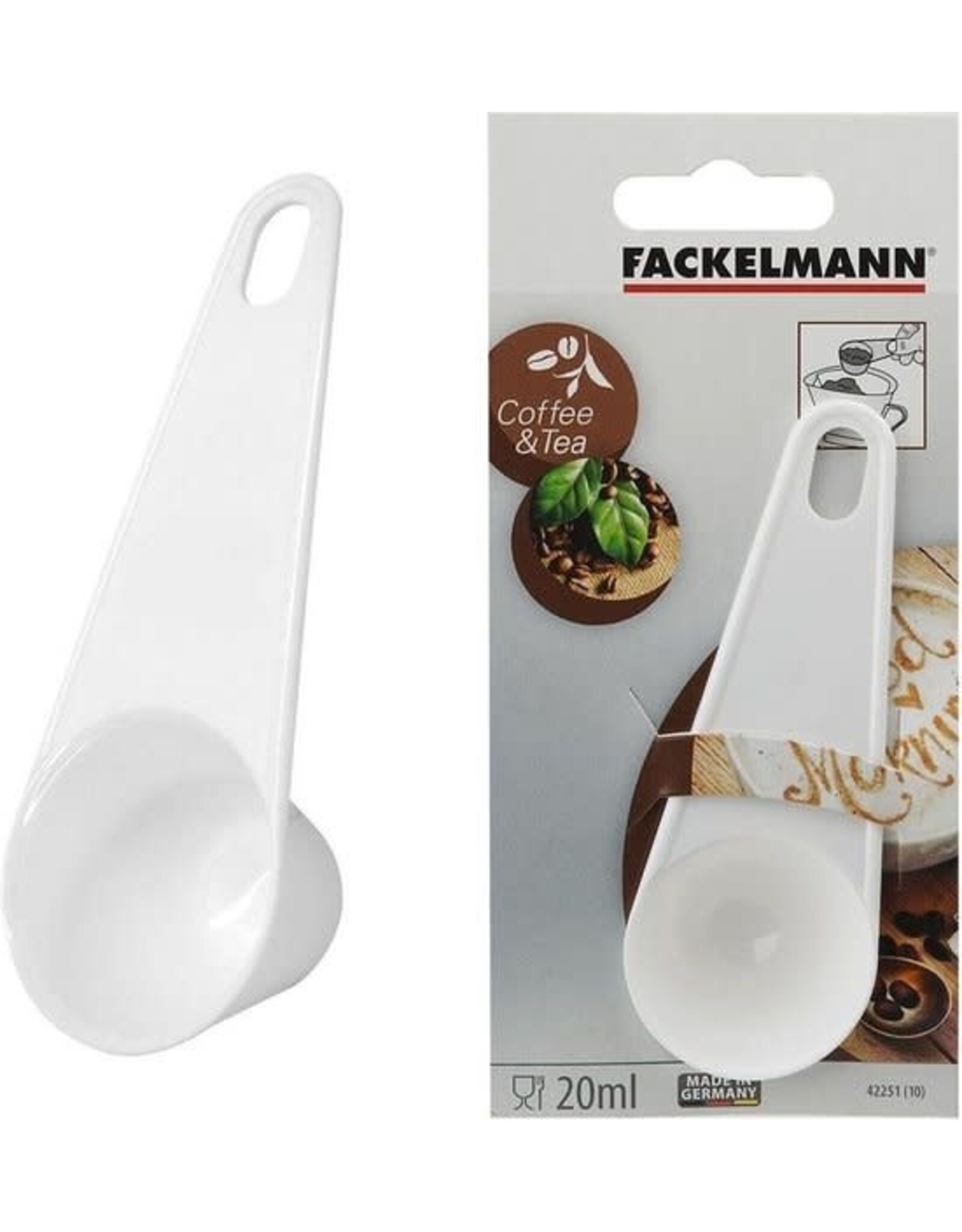 FACKELMANN Fackelmann Maatschep Koffie/Thee 11.5x4 cm 20 ml