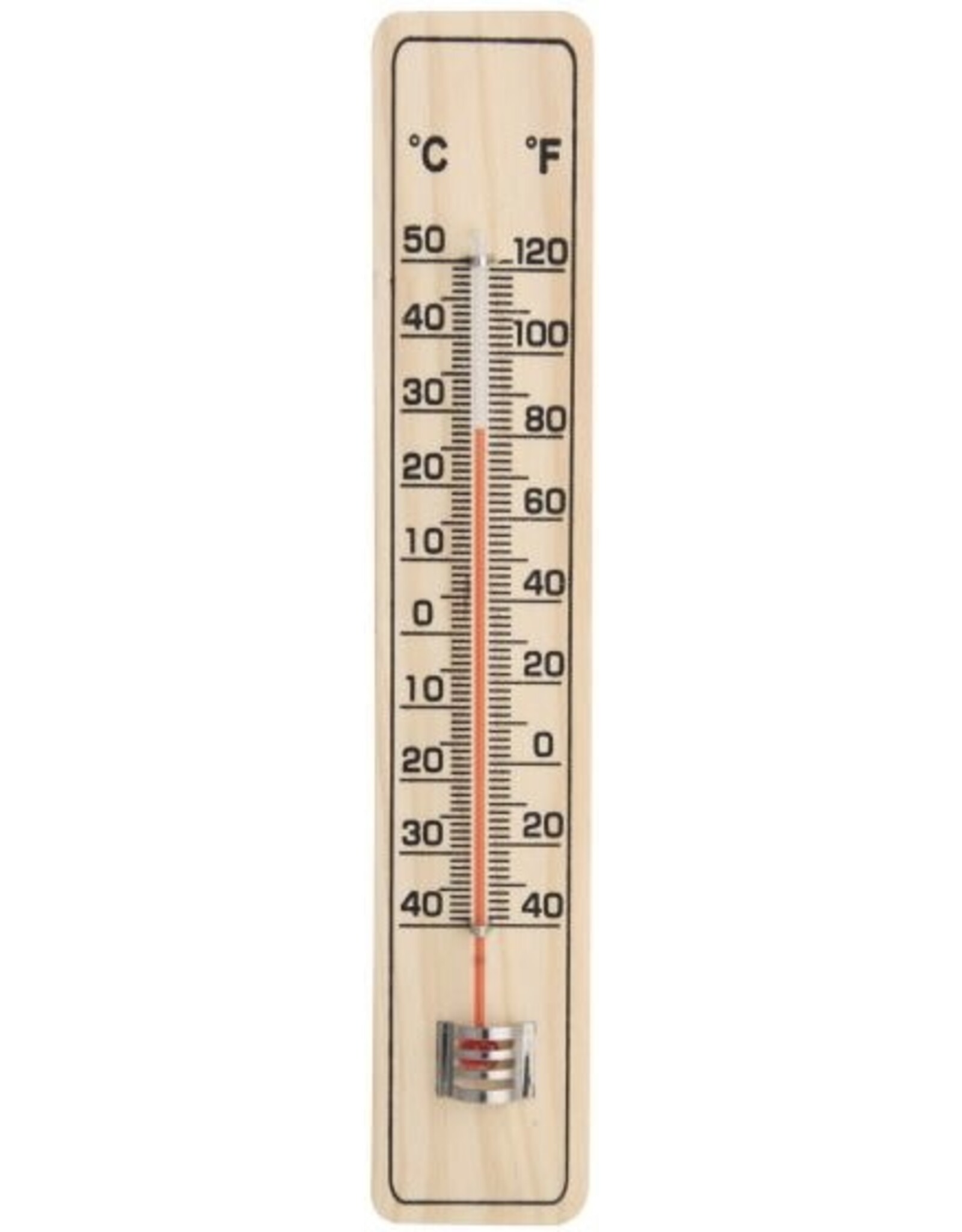 FACKELMANN Fackelmann basic thermometer ter hout