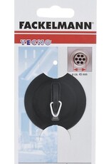 FACKELMANN Fackelmann tecno afvoer plugstop met binnenmaat 45mmzwart