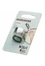 FACKELMANN Fackelmann tecno straalregelaar m24x1 zilver